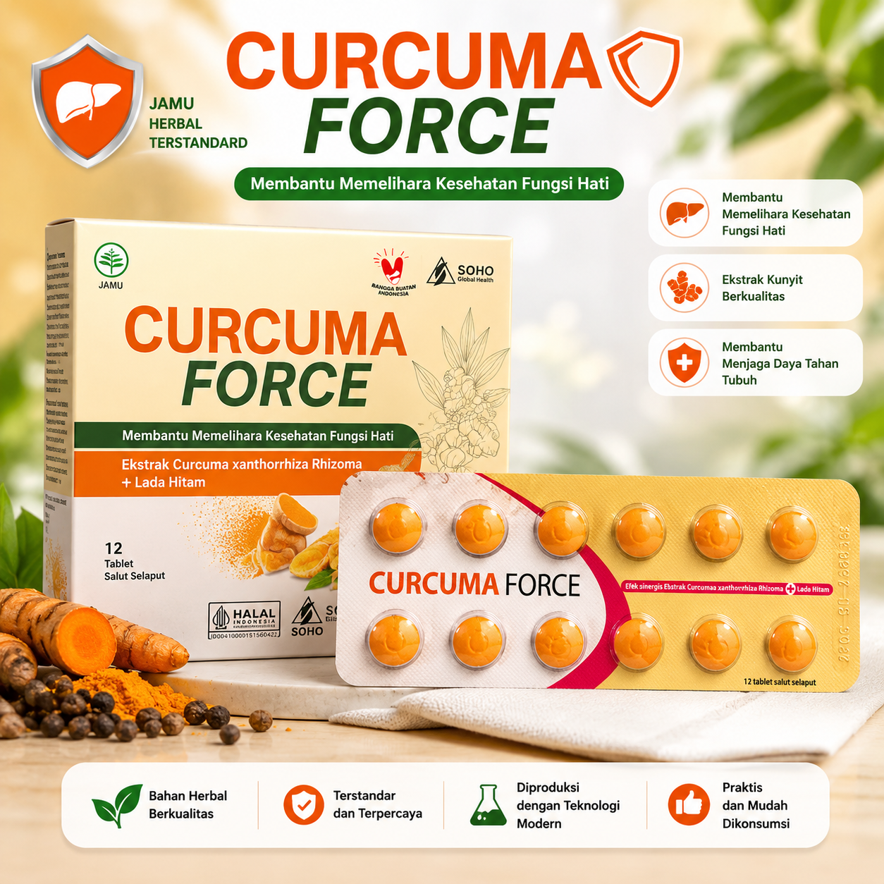 Curcuma force
